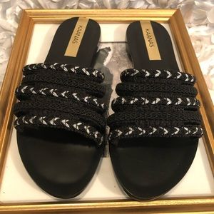 Kaanas Revolve Teresina Braid Sandals